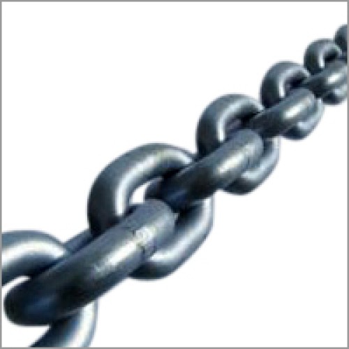 Alloy steel round link chain